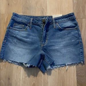 High rise shortie short